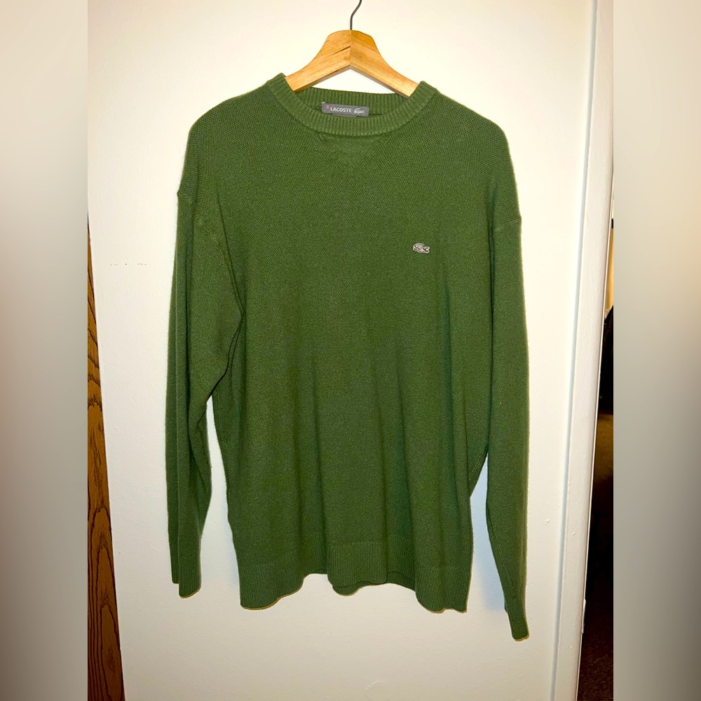 Vintage Asparagus Lacoste Sweater